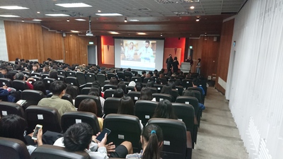 10.29.2019 美國麻省藥科與健康科學大學蒞校留學說明會01