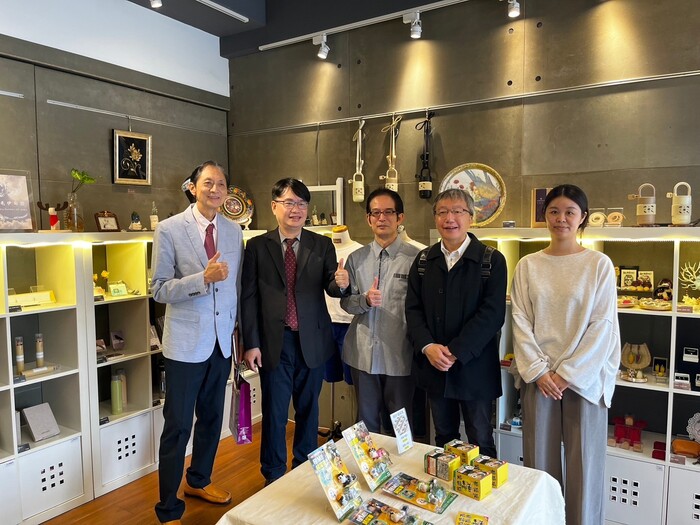 日本「沖繩基督大學」上地惠龍副校長參訪圖片
